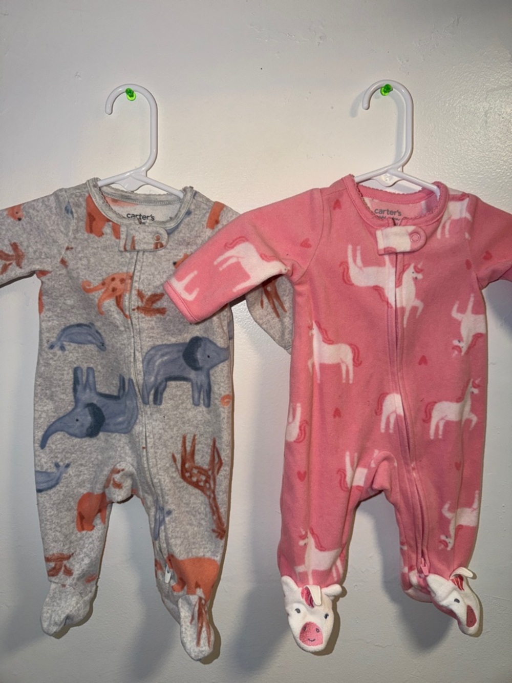Carter's Fleece One-Piece Sleeper Set